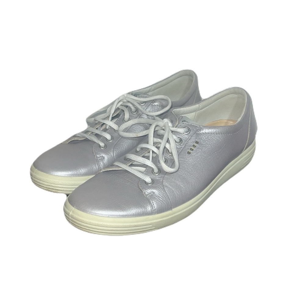 ECCO Tray HydroMax Spikeless Golf Shoes in Silver Gray, size 42 / 11 Wide